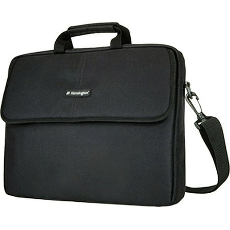 Kensington 17" Laptop Sleeve, Padded Interior with Pockets, Black