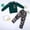 Green, variant on 2Pcs Kids Toddler Boys Sweatsuit Outfit Spring Fall Camouflage Suit Style Boy Sports Outfit