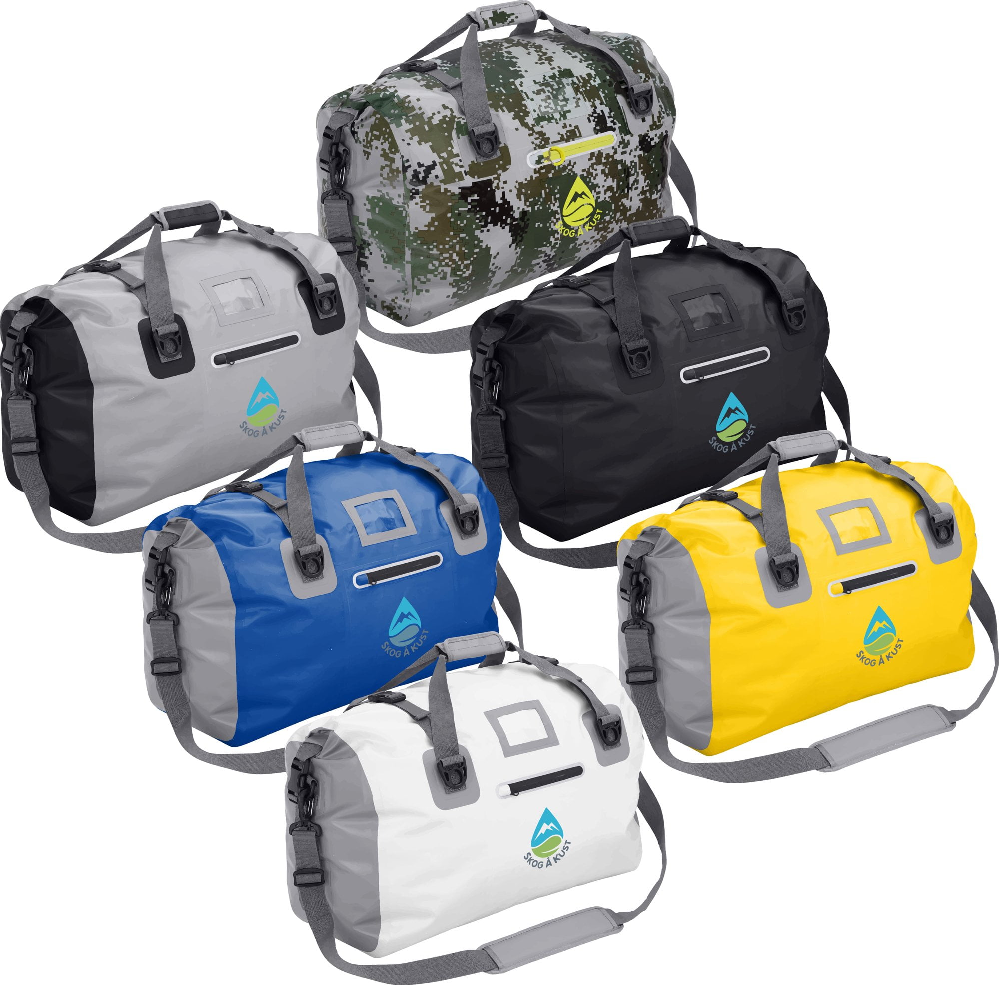 waterproof roll top duffel bag