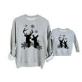 thumbnail image 5 of 2023 Joyeux Noël Pyjama Maman et Moi Pyjamas Animal Femmes Coton Bio Pyjamas de Noël Famille, 5 of 5