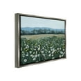 thumbnail image 4 of Stupell Industries Traditional Daisy Meadow Landscape Painting Gray Floater Framed Canvas Art Print Wall Art, 21 x 17, 4 of 10