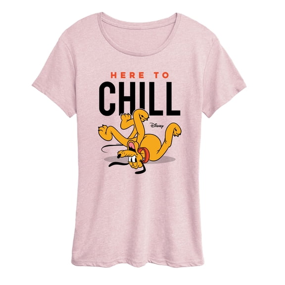 Disney - Here To Chill - Women's Short Sleeve Graphic T-Shirt