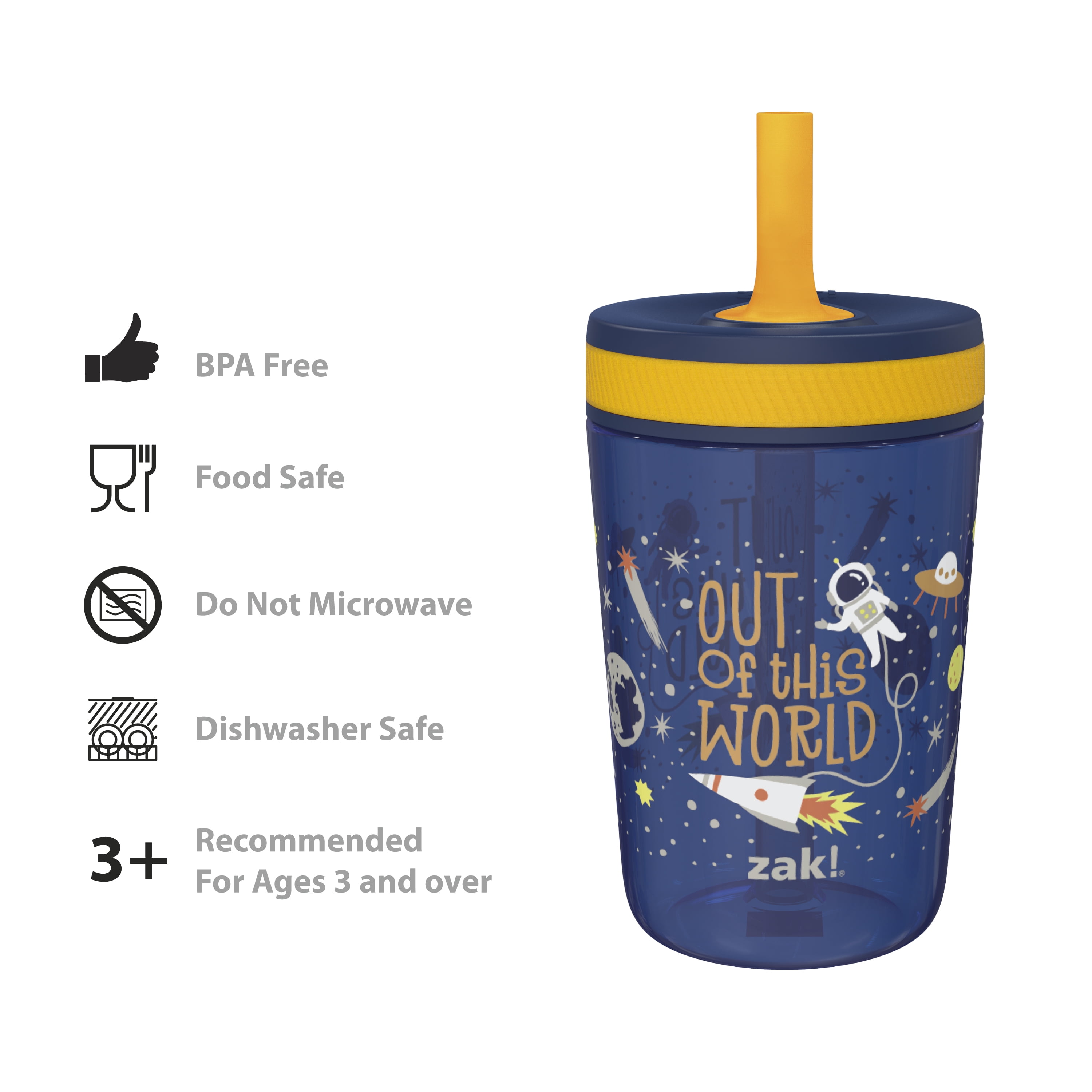 Zak Designs Kelso Tumbler Toddler Cup For Travel or At Home, 12oz Vacuum  Insulated Stainless Steel S…See more Zak Designs Kelso Tumbler Toddler Cup