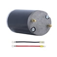 thumbnail image 2 of OEM Grade 12V Reversible Salt Spreader Motor Compatible with SnowEx 575 1075 SP-3000 SP-6000 SP-8000 Curtis Sno-Pro D6410 D6827 D6106 D6319 D6320 307067-360 3.0in OD Hardwired, 2 of 2