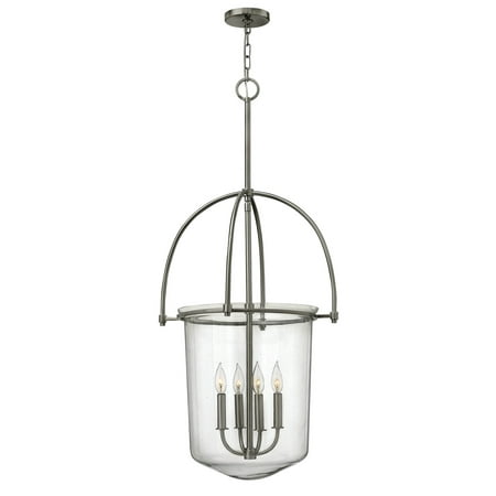 

Hinkley Lighting 3034 4 Light Indoor Urn Pendant From The Clancy Collection - Nickel