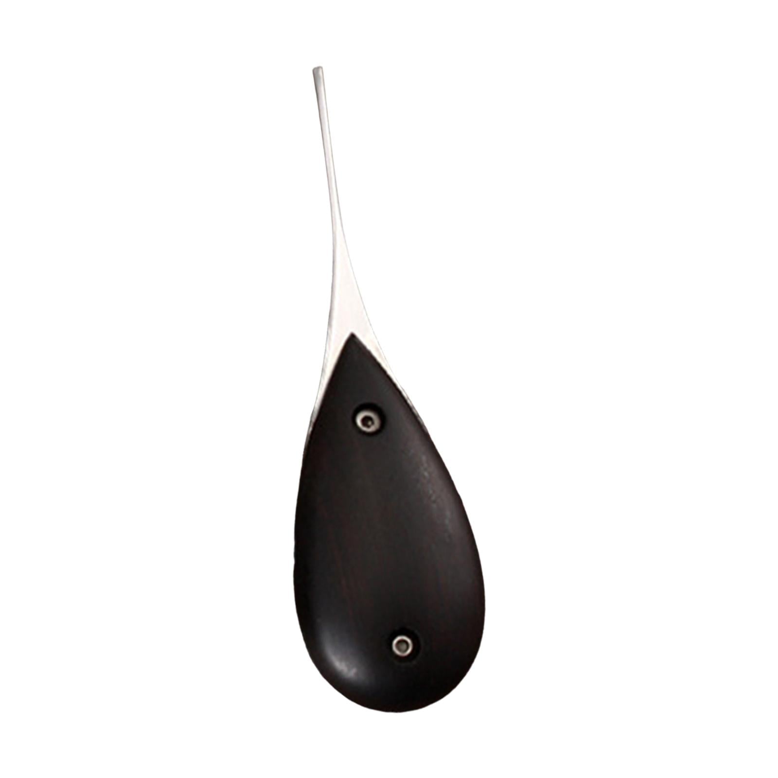 HOMYL Leather Hole Punch Marking Awl Wood Handle Leather Crafts Leather Sewing Awl Flat Point