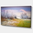 thumbnail image 2 of Beautiful Foggy Autumn Sunset - Large Landscape Canvas Art Print, 2 of 3