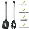 thumbnail image 3 of 2 Piece Mini Kitchen Utensil Set- Stainless Steel and Silicone Kitchen Tools, 3 of 5