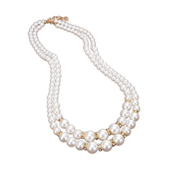 ZPAQI Chain Necklace Beads Choker Beads Neck Jewelry Perfect Gift for Girlfriends