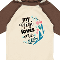 thumbnail image 4 of Inktastic My Gigi Loves Me Girls Girls Long Sleeve Baby Bodysuit, 4 of 5