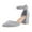 Gray, variant on OAVQHLG3B Women Pointed Shoes Comfy Sandals Casual Comfortable High Heels Sandals