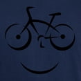 thumbnail image 3 of CafePress - Bike Smile Dark T Shirt - Men's Classic Graphic Cotton T-Shirt, 3 of 4