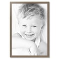 thumbnail image 2 of ArtToFrames 29" x 42" Aged White Gold Picture Frame, 29x42 inch Silver Wood Poster Frame (WOM-2036),  Pack, 2 of 7