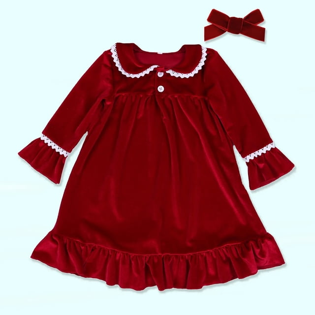 Pijamas de Navidad para niños, conjunto de pijamas familiares para mujeres, niñas, bebés, hombres, ropa de salón de terciopelo rojo y blanco, invierno 2023