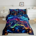 thumbnail image 2 of Castle Fairy Gradient Gamer 3-Piece Full Size Comforter Sets,Video Game Bedding Comforter Set,Game Console Lightweight Bedding Sets,Ultra Soft Abstract Home Decor,Reversible, 2 of 8