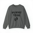 thumbnail image 2 of Mummy To Be Streetwear Halloween Unisex Heavy Blend™ Crewneck Sweatshirt, 2 of 7