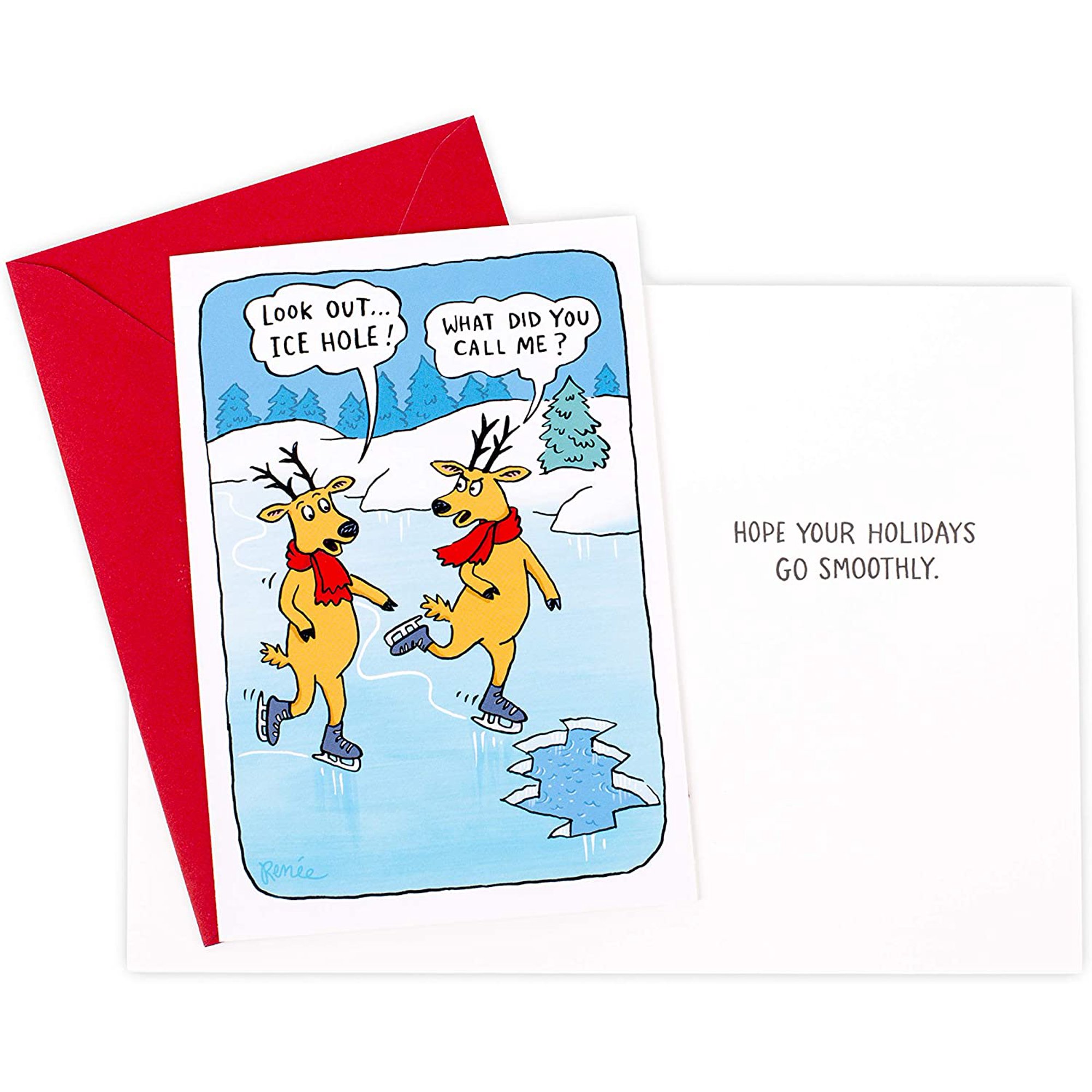 Funny Variety Pack Of 24 Assorted Christmas Cards – Hilarious Holiday Set