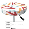 thumbnail image 5 of Bar Stool Covers Round, Colorful Math Ruler Print Bar Stool Cushion Covers Seat Cushion With Elastic Bands, Chairs Covers For Kitchen Dining Room 12-14 Inch, 5 of 7