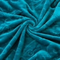 thumbnail image 4 of JML Warm Fleece Blanket, 1 Ply Lightweight Embossed Bed Blanket, Queen (75"x 91"), 4 of 7