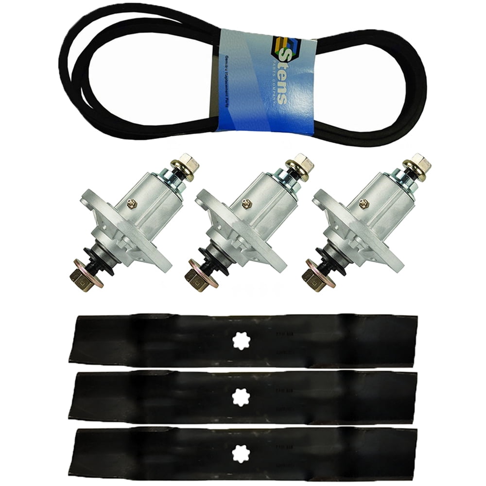 3 Lawn Mower Deck Spindles John Deere 145 155C D140 D150 D160 Tractors