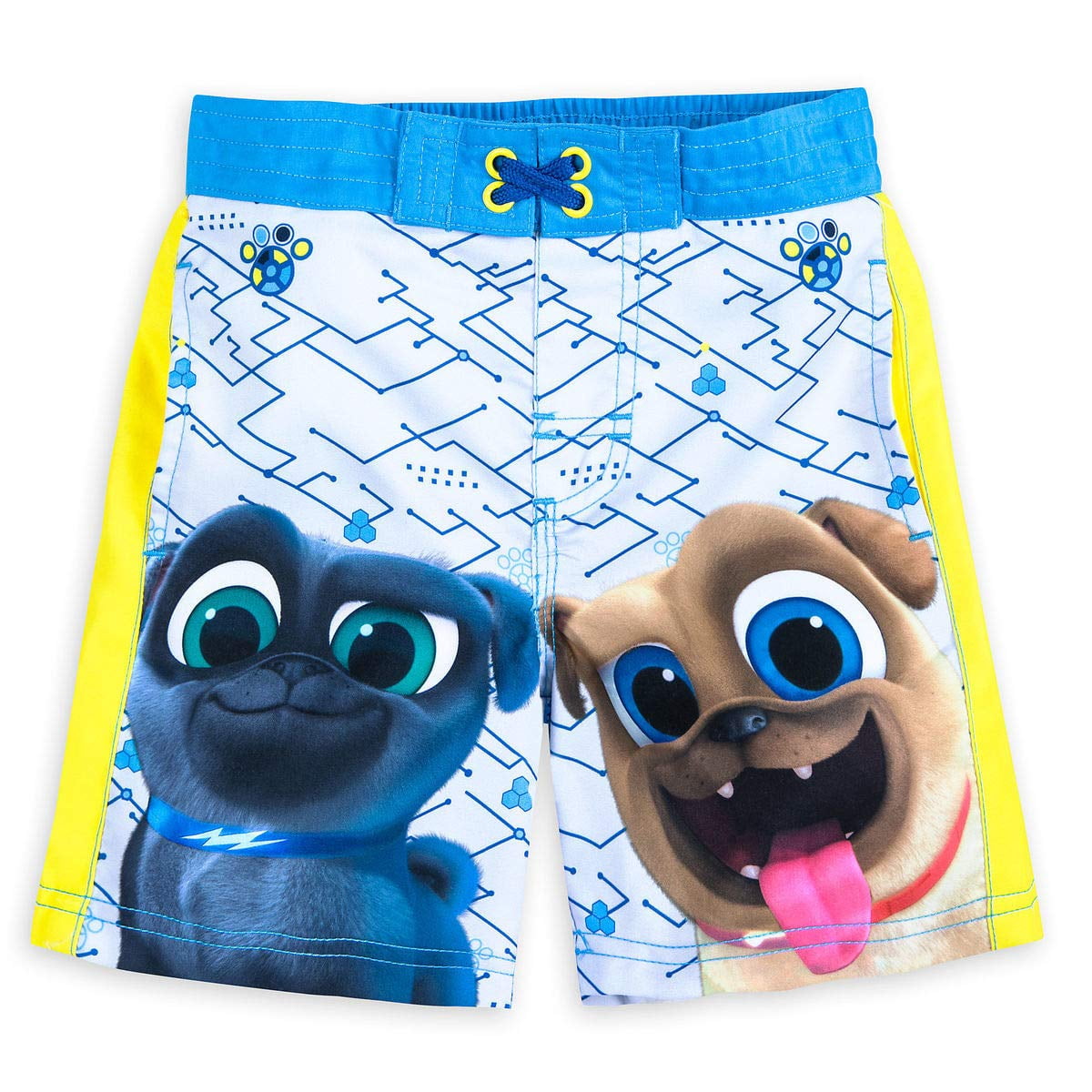 Disney Puppy Dog Pals Swim Trunks for Boys Size 4 Multi