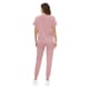 thumbnail image 2 of Set Scrub VIAOLI para mujer, pantalones deportivos con cuello en V y 8 bolsillos, 2 of 7