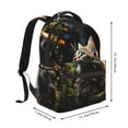 thumbnail image 2 of Fotbe Realistic Style Cute Cat Mochila Casual con Estampado para Escuela, Viajes y Actividades al Aire Libre - Duradera, Ligera y Cómoda, 2 of 5