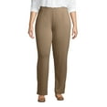 thumbnail image 3 of Lands' End Women's Plus Size Sport Knit High Rise Elastic Waist Pants, 3 of 3