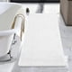 thumbnail image 1 of Alfombra de baño LOCHAS Luxury Shaggy de 60 x 120 cm, color blanco, 1 of 6