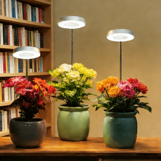GrowLight 15w 3個　ヘリオスコラボライト 2個 Bell+Howell Bionic Grow Light for Indoor Plants 2 Heads Flexible