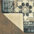 thumbnail image 6 of Mainstays Distressed Vintage Blue Persian Indoor Area Rug, 4' x 5'4", 6 of 7
