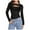 Black, variant on Lace Mesh Sheer Long Sleeve Tops for Women Crew Neck Cut Out Front Side Ruched Asymmetrical Hem Party Clubwear Fitted Tight T Shirts Blouses Green L