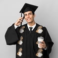 thumbnail image 5 of Kdxio Sunflower Gnomes 4 Graduation Stole Class, Graduation Sash, Unisex Adult 36" Academic Commencements-Sharp Corner, 5 of 7