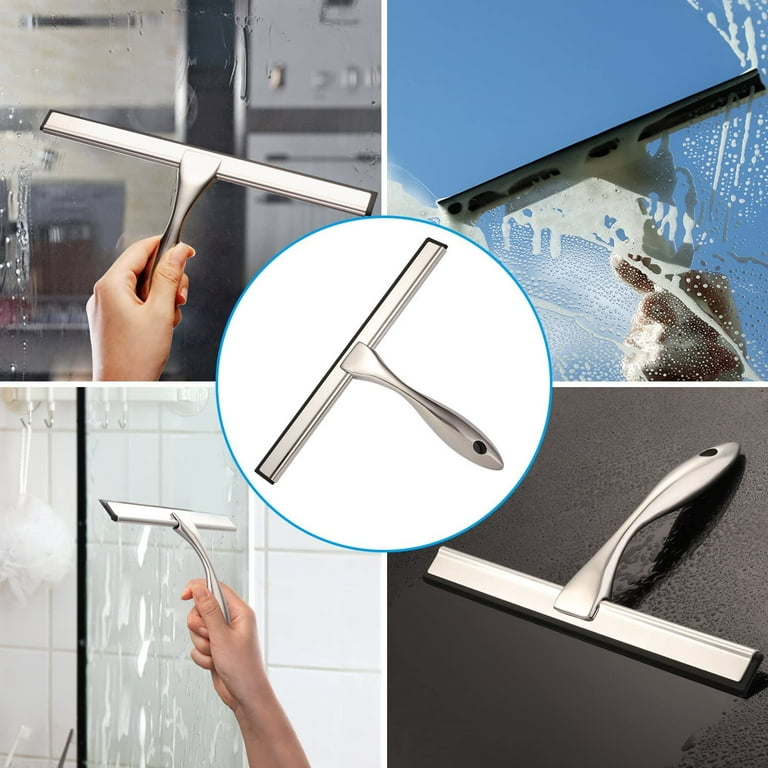 Countertop Wiper Durable Convenient Home Window Glass Squeegee Hanging  Design