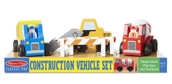 melissa and doug emergency vehicle set