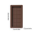 thumbnail image 4 of Moldes para Barras Chocolate Antiadherentes Silicona Profunda (estilo B), 4 of 4