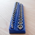 thumbnail image 3 of PD Magnetic Tool Organizer Holder, 30 Sockets (3/8" (Metric), Blue), 3 of 9
