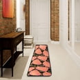 thumbnail image 4 of SKYSONIC 2X6 Feet Abstract Pink Pumpkins Runner Rug with Rubber Backing, Autumn Harvest Non Slip Entryway Rug Runner Washable Soft Area Rug Carpet for Hallway Bedroom Kitchen Decor, 4 of 6
