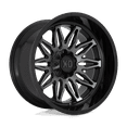 thumbnail image 2 of XD Aluminum Rim XD859 GUNNER 20X10in Gloss Black Machined with Gray Tint Finish, XD85921035418N, 2 of 5