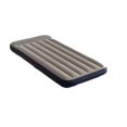 thumbnail image 1 of Colchón inflable de pvc para exteriores, colchón de aire grueso con flocado, colchón inflable para el hogar, gris/azul, 1 of 4