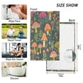 thumbnail image 6 of Yayeee 100% Cotton Hand Towels for Bathroom 16" x 28" Soft Absorbent Kitchen Towel, Orange Mushroom, 6 of 7