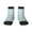 3 Black, variant on Milk Tea Pattern Quarter Crew Socks,Toe Seamed Ankle Socks,Cotton Cushioned Breathable Athletic Crew Sports Socks