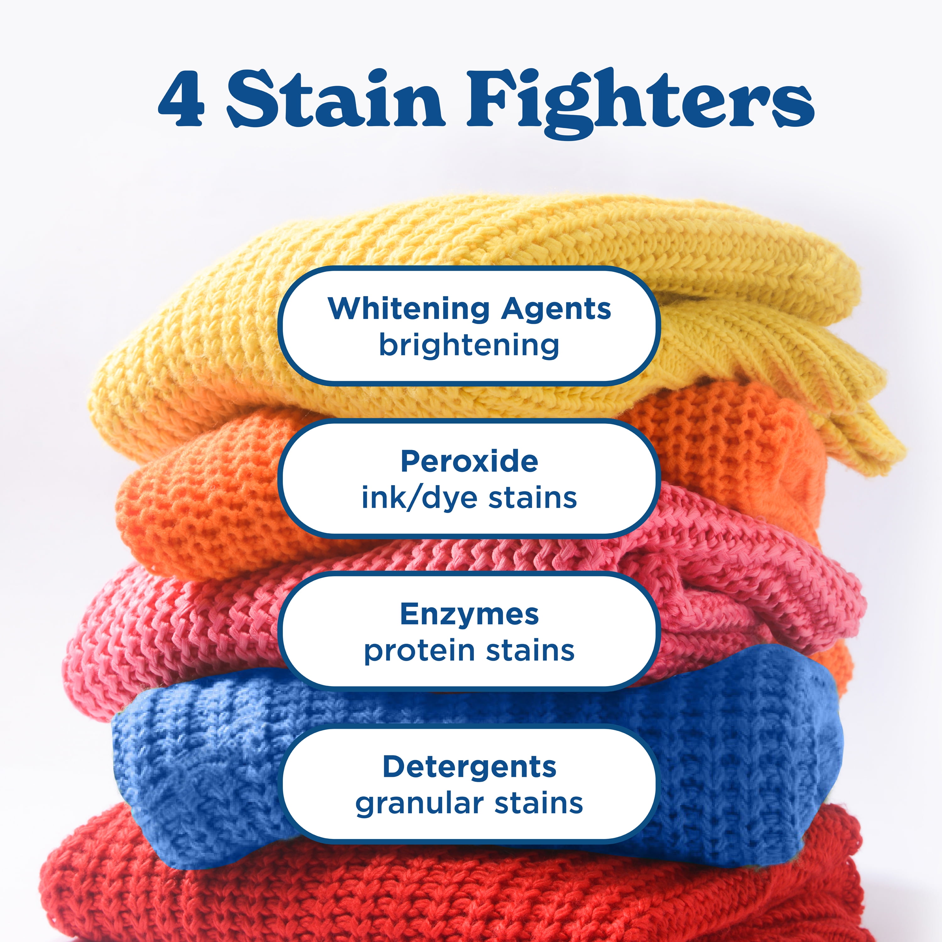BIZ Stain and Odor Eliminator Powder for Tough Stains, 60 oz