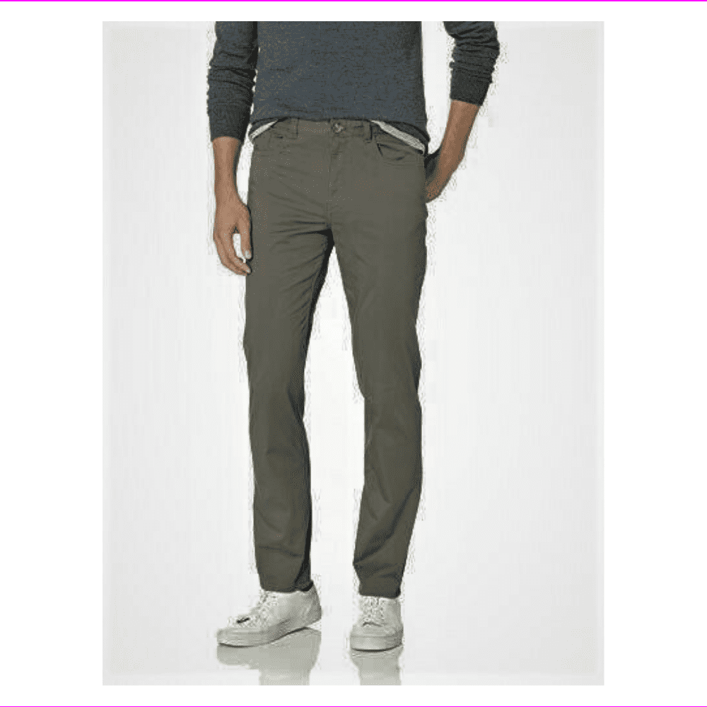 Calvin Klein Men's Authentic Stretch Sateen Casual Pants 30W x 30L Duffle  Bag 
