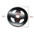 thumbnail image 3 of S SERENABLE Black T8F-74T 35mm Rear Chain Sprocket for 47cc 49cc Mini rcycle Scooter, 3 of 8
