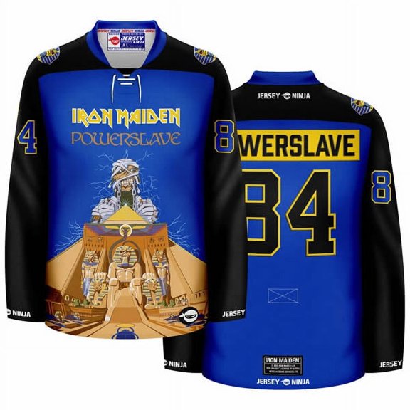 Iron Maiden Powerslave Sub Hockey Jersey