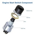 thumbnail image 5 of Car Steamer Truck Start Button Horn Switch JK260 Diesel Button Generator Set Switch Starter M4X7, 5 of 9