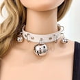 thumbnail image 1 of Excite Your Sex Life with BDSM Bondage Collar & Leash Set - PU Leather Fetish Harness & Choker Necklace for Adults, 1 of 4