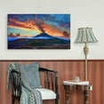 thumbnail image 2 of Wall Art For Living Room Volcano Wall Art Volcanic Eruption Canvas art Framed wall art Painting For Livingroom Decor Office Bedroom Decoration, 2 of 7