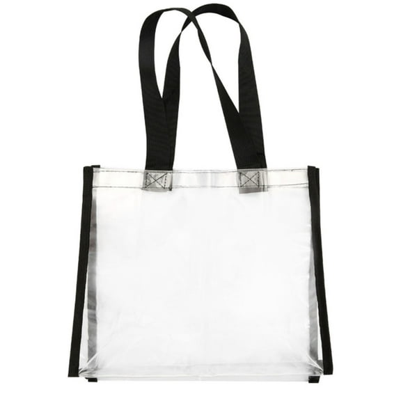 AOOOWER Clear Tote Bags Shopper Shoulder Bag Women Handbags Shopping Pouch Gift